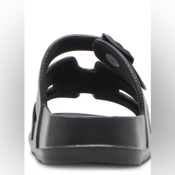 Madden Girl Slip On Sandals Black Eva Laguna. - Picture 6 of 9